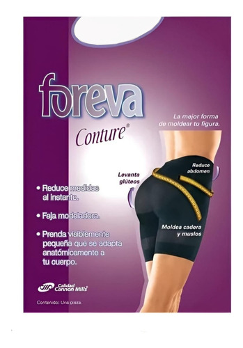 Fajas Foreva Conture Sexy Moldeadora De Figura Pack 6piezas