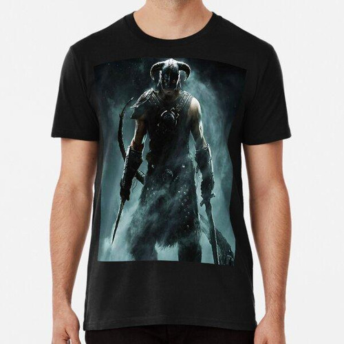 Remera Juego De Skyrim Dragonborn Algodon Premium