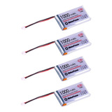 4pcs Batería Recargable De Litio 3 7v Jst1 25 Conector...