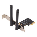 Tarjeta Wifi Para Pc Con Tecnología Pcie 11n  2 Antenas De G