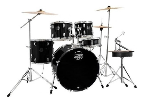 Bateria Mapex Prodigy 5 Peças Pdg5245tdk Dark Black