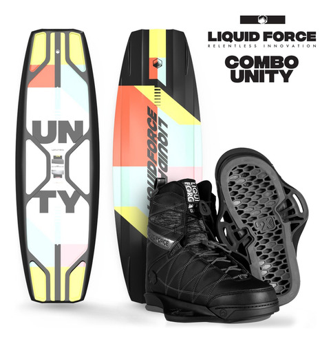 Zonazero Liquid Force Wakeboard Combo Unity