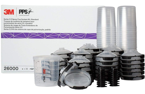 3m Kit Sistema Para Preparación De Pintura 650ml 26000 2.0