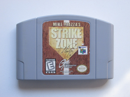 Mike Piazza's Strike Zone Original Nintendo 64 Ntsc Nus-usa