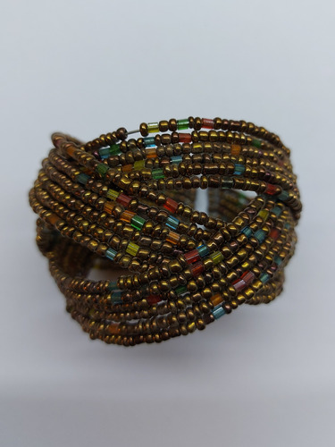 Pulsera Brazalete Abierta Multicolor