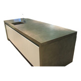 Mesada Cocina Barra Isla Silestone Parrilla Galeria Marmol -