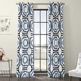 Grommet Printed Cotton Curtains For Living Room 50 X 12...