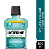 Enjuague Bucal Listerine® cool Mint Frescura Intensa X 500ml