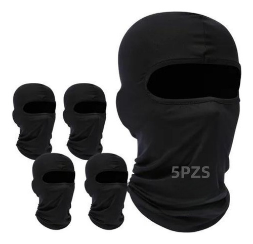 Balaclava 5 Pack Full Pasamontañas Militar Táctico Bandana