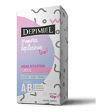 Crema Depilatoria Depimiel Primeras Depilaciones Para Rostro Piel Normal 45 g