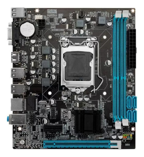 Placa Mãe Lga 1155 16gb Usb 2.0 Chipset Intel H61 Micro-atx