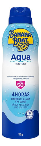 Protetor Solar Banana Boat Aqua Protect Aero Fps50 170g