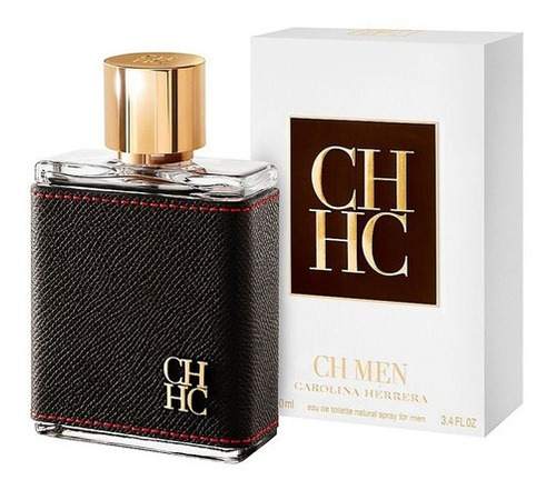 Perfume Carolina Herrera Ch Men Edt 50 ml Para  Hombre  3c