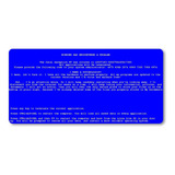 Mousepad Xl 58x30cm Cod.223 Windows Pantalla Azul
