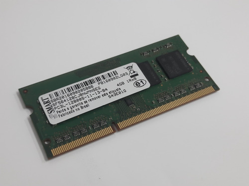 Memória Ram Ddr3 | 4gb 1 Smart Sh564128fj8nwrnsqr