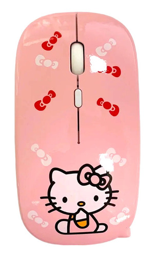 Mouse Inalambrico Usb Hello Kitty Para Pc, Notebook