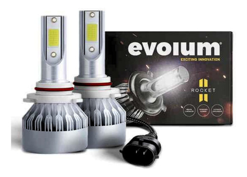 Focos Led Evolum Rocket C1 8500 Lumen H7/h8-h9-h11/9005/9006