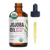 Aceite De Jojoba, Certificado Orgánico Usda, 100% Puro