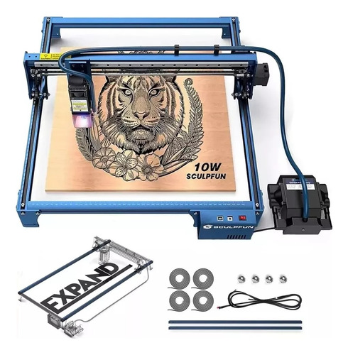 Grabador Láser Sculpfun S30 Pro 10w Y Area Expansion Kit