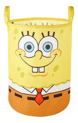 Cesto De Ropa Plegable Bob Esponja O Patricio Estrella 25ani