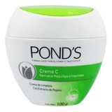 Crema Pond´s C De Limpieza Con Extracto De Pepino X 100 Ml Tipo De Piel Todo Tipo De Piel