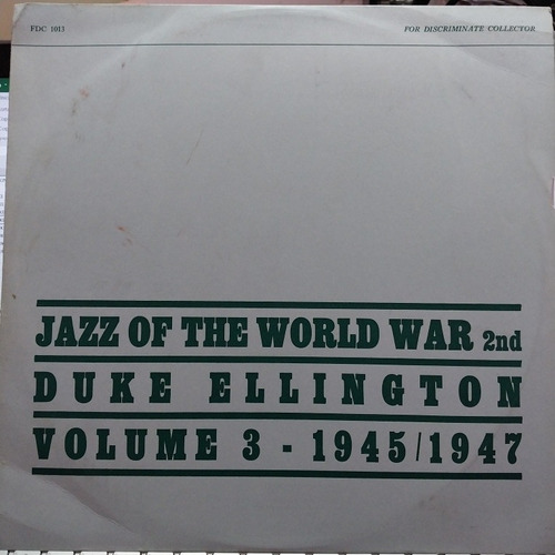 Duke Ellington Jazz Of The World War Volume 3 T Y V 8 Usa