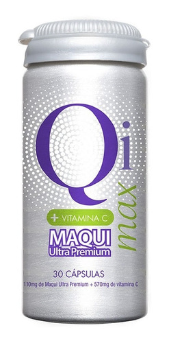 Qi Max Maqui Ultra Premium + Vitamina C 