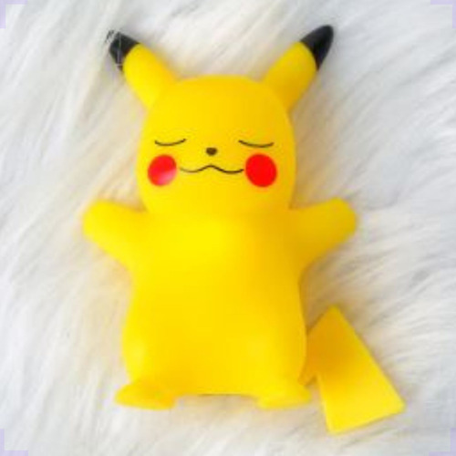 Pikachu Luminária Luz Noturna Lâmpada Pokémon Decoração