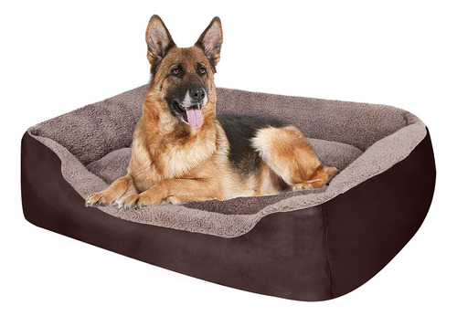 Puppbudd - Camas Para Perros Grandes, Cama Rectangular Lavab