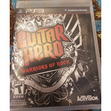 Juego De Ps3 Guitar Hero Warriors Of Rock