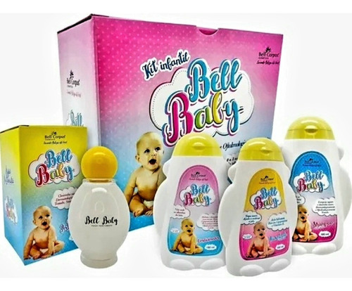 Linha Baby Shampoo Condicionador Hidratante E Água Perfumada