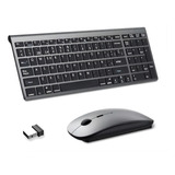 Kit De Teclado Español Inalámbrico Bluetooth Portátil