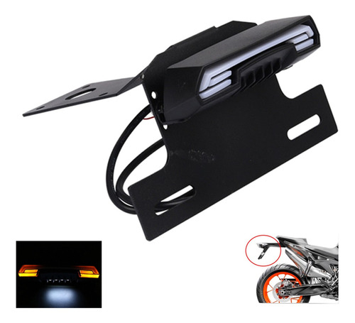 Porta Placa Corto Ktm Duke Ktm Duke 790 890 Iluminación Led