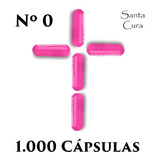 Cápsulas Vazias De Gelatina Rosa Nº 0 - Lote Com 1.000