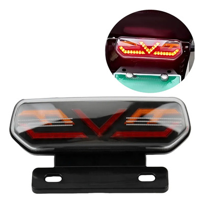 Para Luz Trasera Moto Cross Stop Y Direccionales