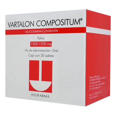 Vartalon Compositum Polvo 1500 Mg\u002F1200 Mg, 30 Sobres | Envío gratis