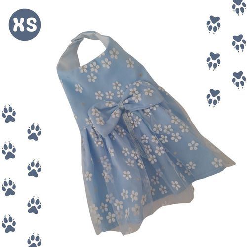 Vestido Elegante Para Mascota Con Brillo | Talla Xs