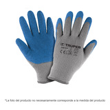 Guantes Poliéster Recubiertos Latex Grandes 15267 6 Pz