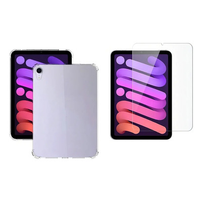 Funda Transparente Airbag iPad Mini 6 8.3'' Netonbox + Cristal Templado | Meses sin interés