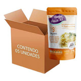 Kit 5 Macarrão Fettuccine Zero Carboidrato Konjac Massa 270g