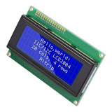 Display Lcd 2004 Hd44780 Backlight Azul 20x4 Hobbytronica