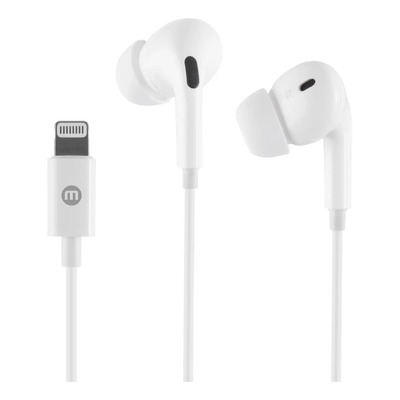 Audifonos Alambricos Mobo Certificados Lightning Blanco | Meses sin interés