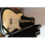 Guitarra Fender Mexicana Captadores Emg Ativos Creme