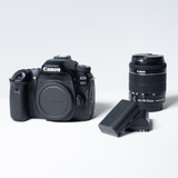 Câmera Canon 80d + Lente 18-55mm F/3.5-5.6 Stm + 2 Baterias