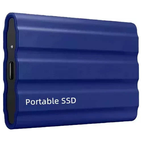 Disco Duro Externo Sólido Portátil Ssd Mini Usb 3 2tb Azul