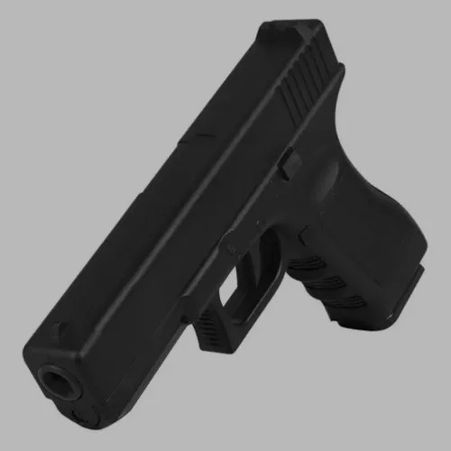 Pistola A Balines Glock Cañon Metal Polimero Q1c +500 Balin