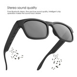 1 Lentes De Sol Bluetooth Inteligentes Audífonos