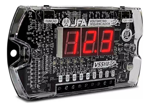 Voltimetro Digital Jfa Sequenciador Alta/baixa Voltagem