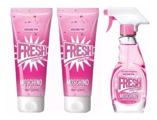 Set Moschino Pink Fresh Couture Edt 50ml 