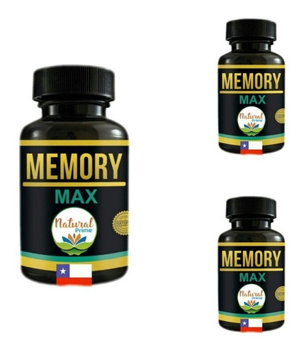 Pastillas Concentración Estudios Oferta 3 Meses Memory Max